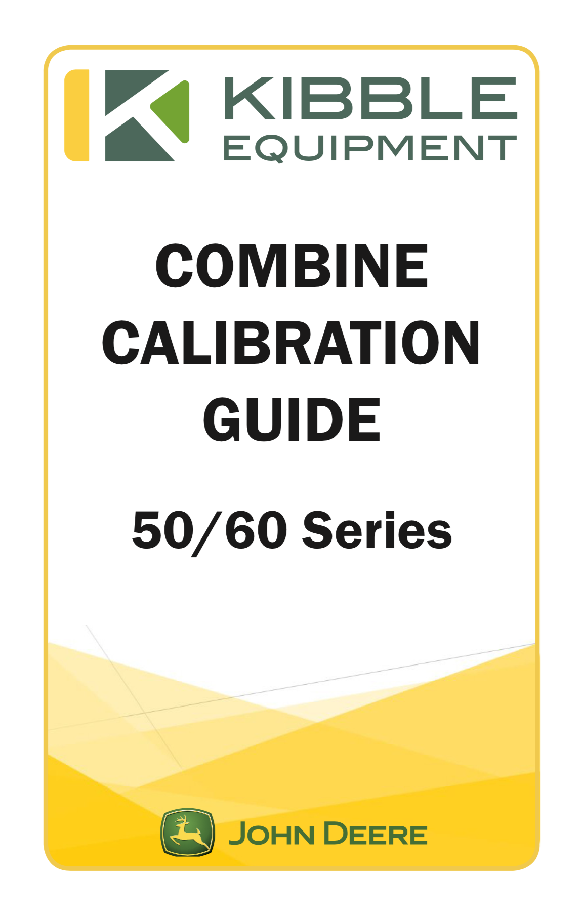 50/60 Series Calibration Guide