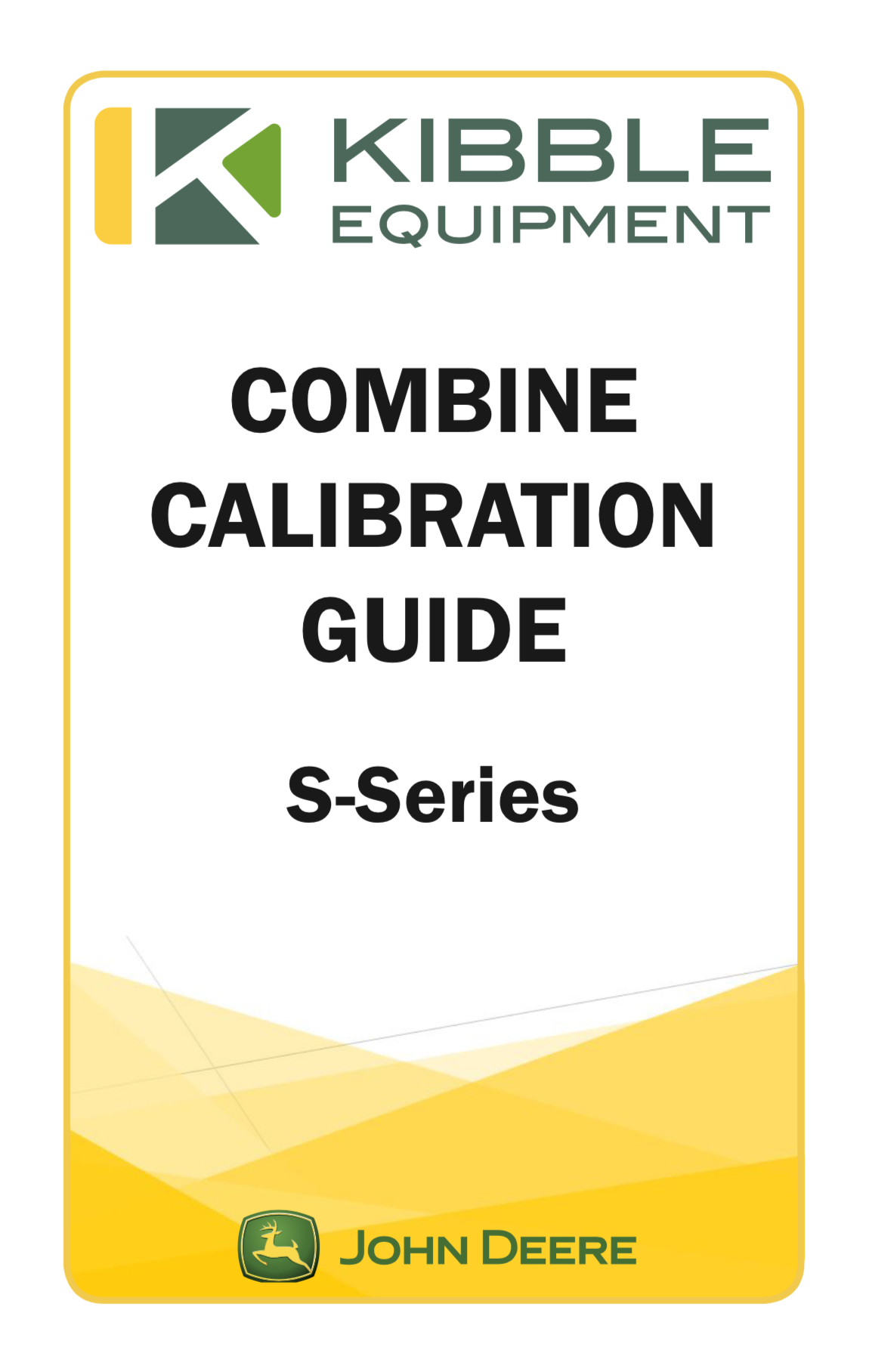 S-Series Calibration Guide